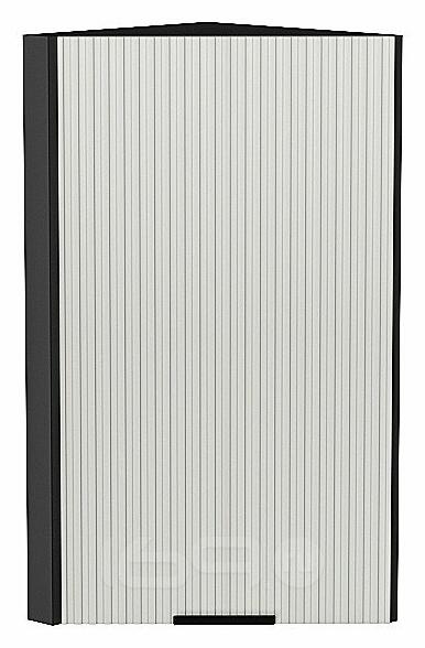 Шкаф верхний торцевой Евро Лайн Агат / Graphite 716*300*304