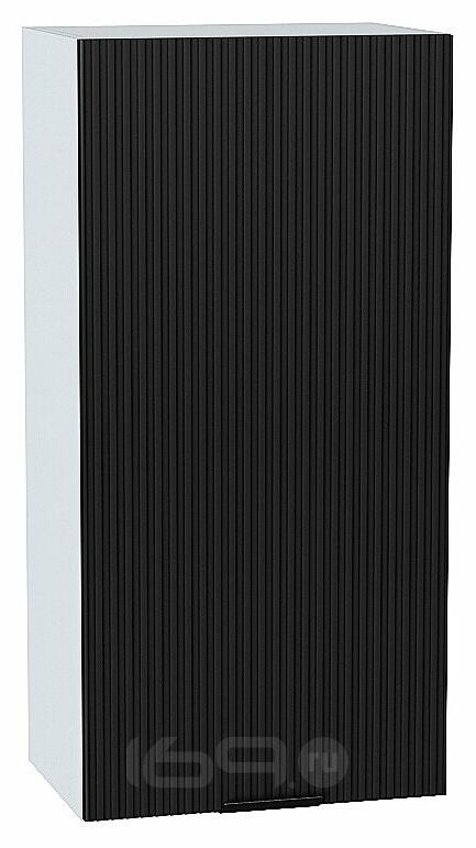 Шкаф верхний с 1-ой дверцей Евро Лайн Антрацит / Graphite 920*450*318