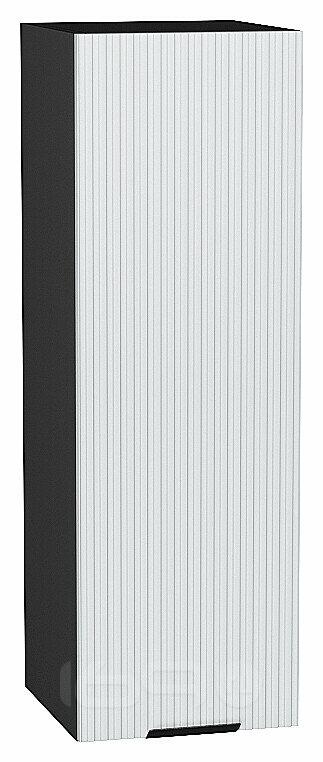 Шкаф верхний с 1-ой дверцей Евро Лайн Белый / Graphite 920*300*318