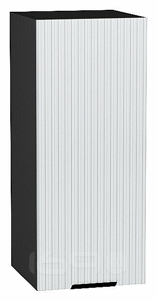 Шкаф верхний с 1-ой дверцей Евро Лайн Белый / Graphite 716*300*318