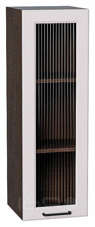 Шкаф верхний с 1-ой остекленной дверцей Барселона Кашемир Graphite 920*300*324