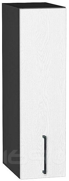 Шкаф верхний бутылочница Сканди White Silkwood/Graphite 716*200*320