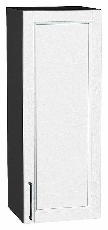 Шкаф верхний с 1-ой дверцей Сканди White Silkwood/Graphite 920*350*320