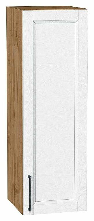 Шкаф верхний с 1-ой дверцей Сканди White Silkwood/Дуб Вотан 920*300*320