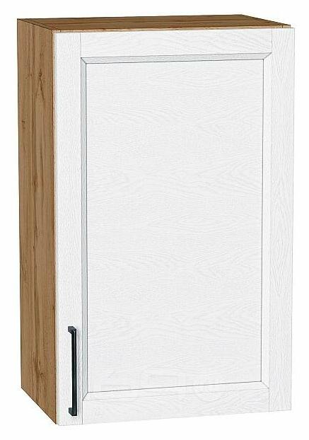 Шкаф верхний с 1-ой дверцей Сканди White Silkwood/Дуб Вотан 716*450*320