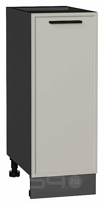 Шкаф нижний с 1-ой дверцей Фрейм Grey Silk Graphite 816*300*484