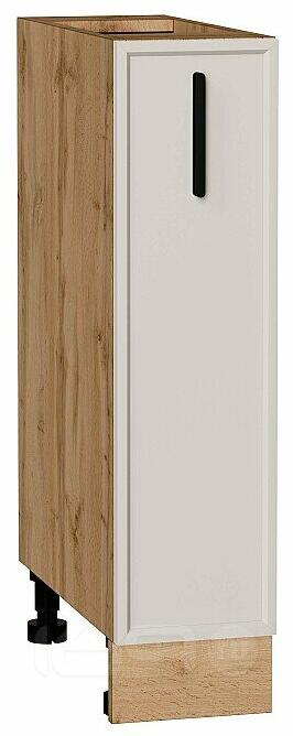 Шкаф нижний бутылочница Фрейм Cream Silk Дуб Вотан 816*200*484