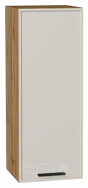Шкаф верхний с 1-ой дверцей Фрейм Cream Silk Дуб Вотан 920*350*324