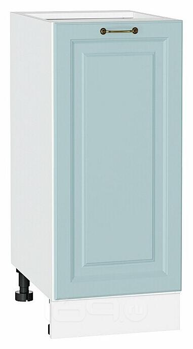 Шкаф нижний с 1-ой дверцей Ницца Голубой/Белый 816*350*478