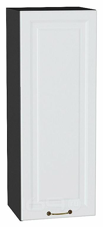 Шкаф верхний с 1-ой дверцей Ницца Белый/Graphite 920*350*318