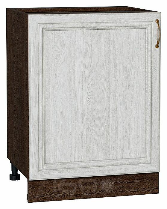 Шкаф нижний с 1-ой дверцей Шале White Dreamline Венге 816*600*480