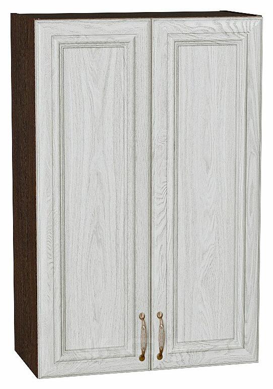 Шкаф верхний с 2-мя дверцами Шале White Dreamline Венге 920*600*320