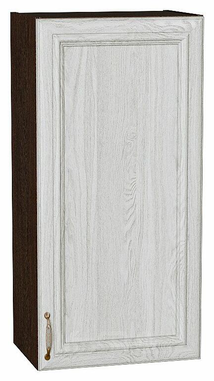 Шкаф верхний с 1-ой дверцей Шале White Dreamline Венге 920*450*302