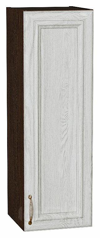 Шкаф верхний с 1-ой дверцей Шале White Dreamline Венге 920*300*320