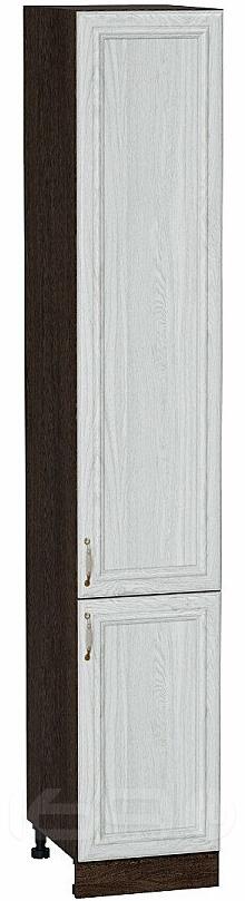 Шкаф пенал с 2-мя дверцами Шале White Dreamline Венге 2336*400*576