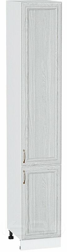 Шкаф пенал с 2-мя дверцами Шале White Dreamline Белый 2336*400*576