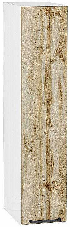Шкаф верхний бутылочница Флэт Wotan Oak 2S/Белый 920*200*318