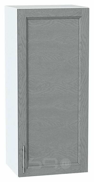Шкаф верхний с 1-ой дверцей Сканди Grey Softwood Белый 920*400*320