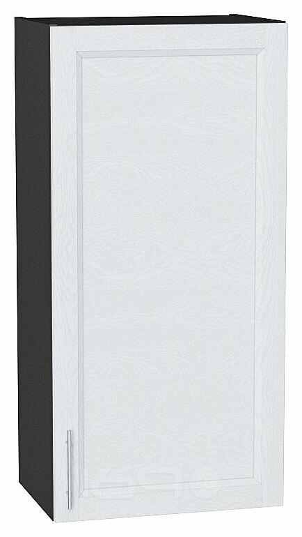 Шкаф верхний с 1-ой дверцей Сканди White Softwood Graphite