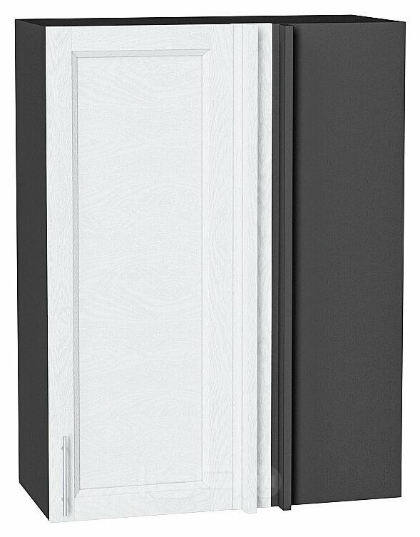 Шкаф верхний прямой угловой Сканди White Softwood Graphite