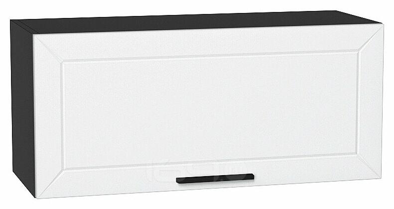 Шкаф верхний горизонтальный Глетчер Айленд Силк Graphite 460*800*318