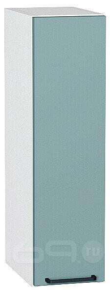 Шкаф верхний бутылочница Флэт Grey-green In 2S/Белый 716*200*318
