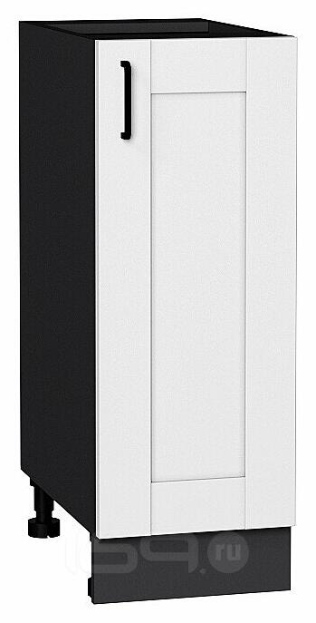 Шкаф нижний с 1-ой дверцей Лофт Super White Graphite 816*300*480