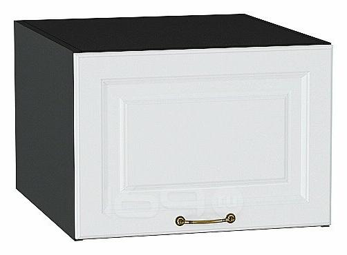 Шкаф верхний горизонтальный глубокий Ницца Белый/Graphite 358*500*574