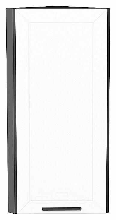 Шкаф верхний торцевой Глетчер Айленд Силк Graphite 920*300*304
