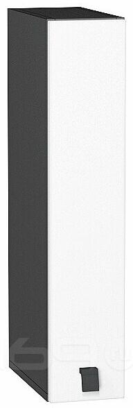 Шкаф верхний бутылочница Глетчер Айленд Силк Graphite 716*150*318