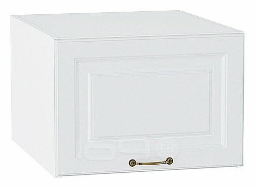 Шкаф верхний горизонтальный глубокий Ницца Белый/Белый 358*500*574