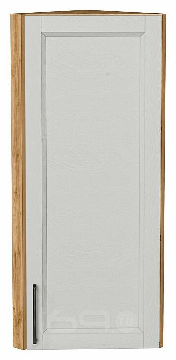 Шкаф верхний торцевой Сканди Grey Silkwood/Дуб Вотан 920*300*306