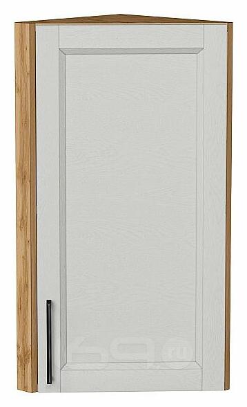 Шкаф верхний торцевой Сканди Grey Silkwood/Дуб Вотан 716*300*306