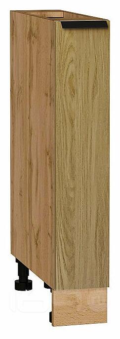 Шкаф нижний бутылочница Евро Дуб песочный/Дуб Вотан 816*150*478