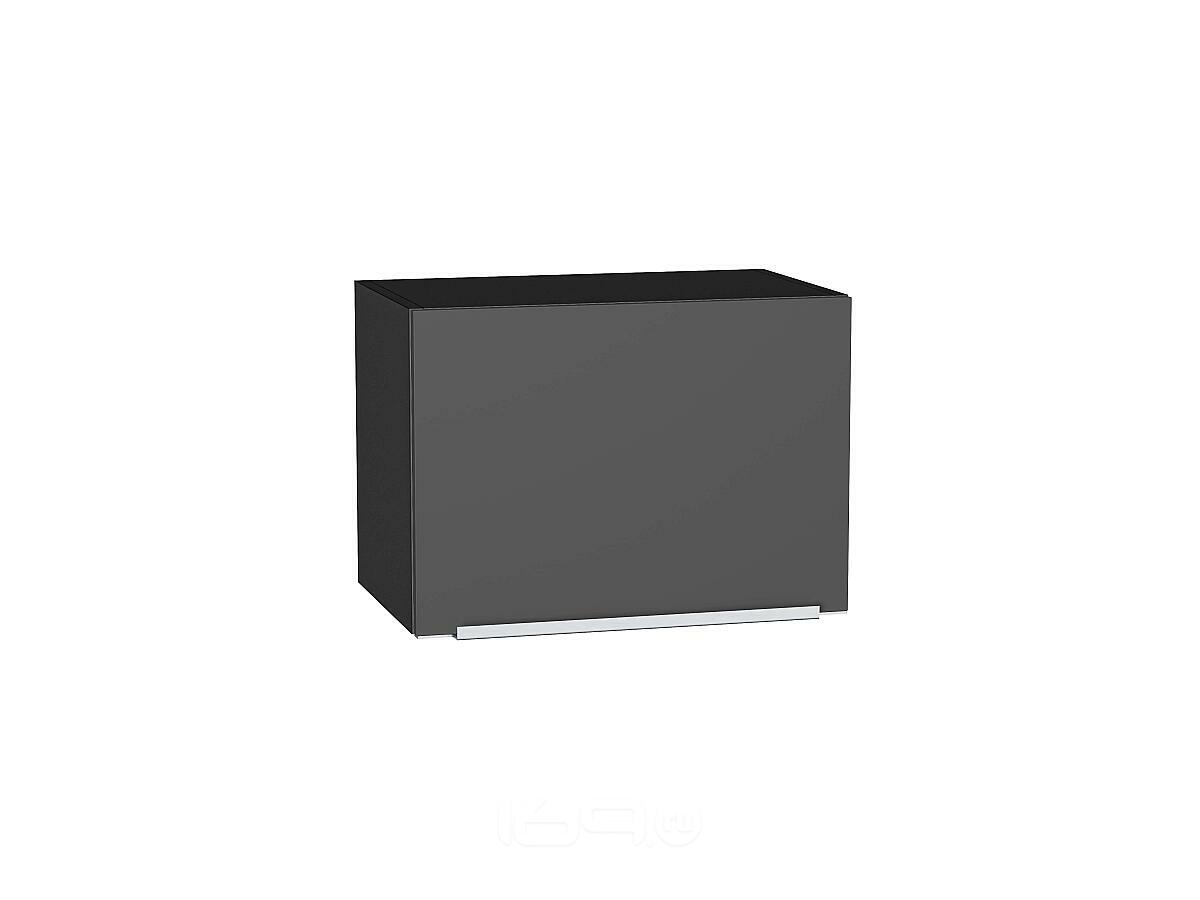 Шкаф верхний горизонтальный Фьюжн Stormy Silk/Graphite 358*500*320