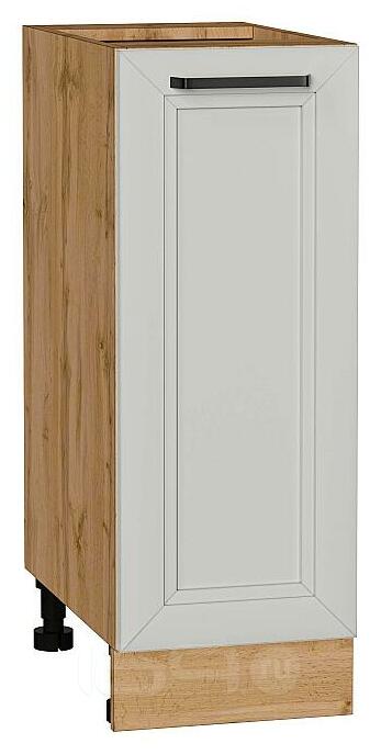 Шкаф нижний с 1-ой дверцей Нео Grey Silk/Дуб Вотан 816*300*480