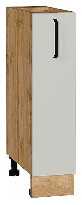 Шкаф нижний бутылочница Нео Grey Silk/Дуб Вотан 816*200*480