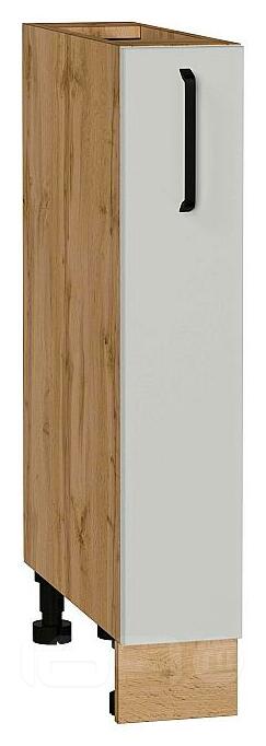 Шкаф нижний бутылочница Нео Grey Silk/Дуб Вотан 816*150*480