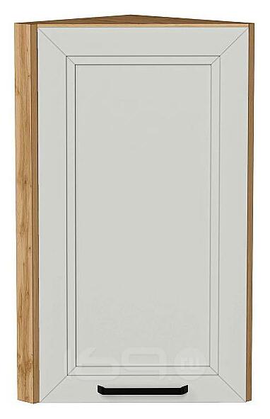 Шкаф верхний торцевой Нео Grey Silk/Дуб Вотан 716*300*306