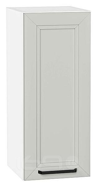 Шкаф верхний с 1-ой дверцей Нео Grey Silk/Белый 716*300*320