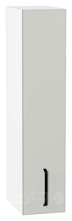 Шкаф верхний бутылочница Нео Grey Silk/Белый 920*200*320