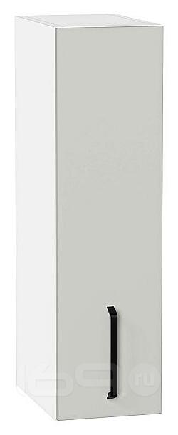 Шкаф верхний бутылочница Нео Grey Silk/Белый 716*200*320