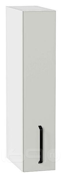 Шкаф верхний бутылочница Нео Grey Silk/Белый 716*150*320