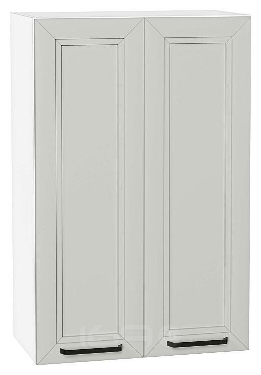 Шкаф верхний с 2-мя дверцами Нео Grey Silk/Белый 920*600*320
