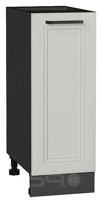 Шкаф нижний с 1-ой дверцей Нео Grey Silk/Graphite 816*300*480