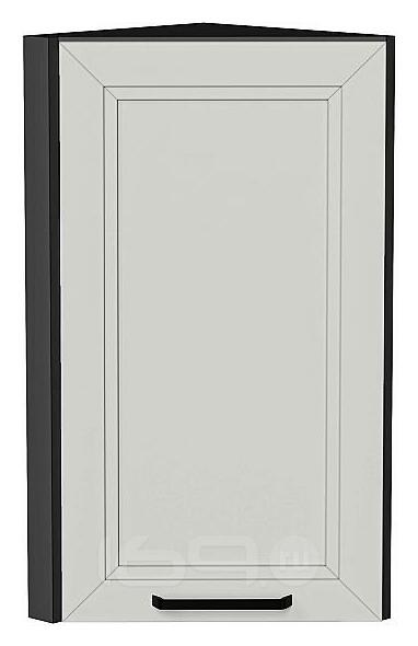 Шкаф верхний торцевой Нео Grey Silk/Graphite 716*300*306