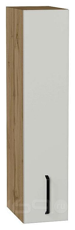 Шкаф верхний бутылочница Нео Grey Silk/Дуб Вотан 920*200*320