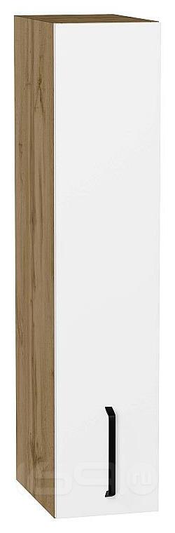 Шкаф верхний бутылочница Нео White Silk/Дуб Вотан 920*200*320