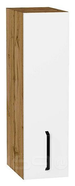 Шкаф верхний бутылочница Нео White Silk/Дуб Вотан 716*200*320