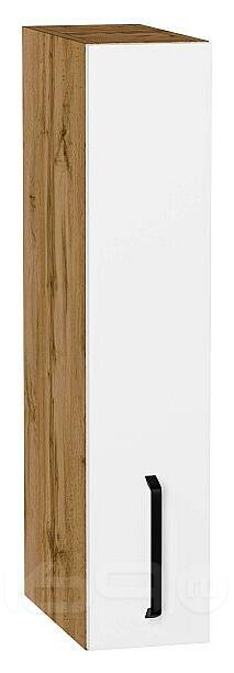 Шкаф верхний бутылочница Нео White Silk/Дуб Вотан 716*150*320